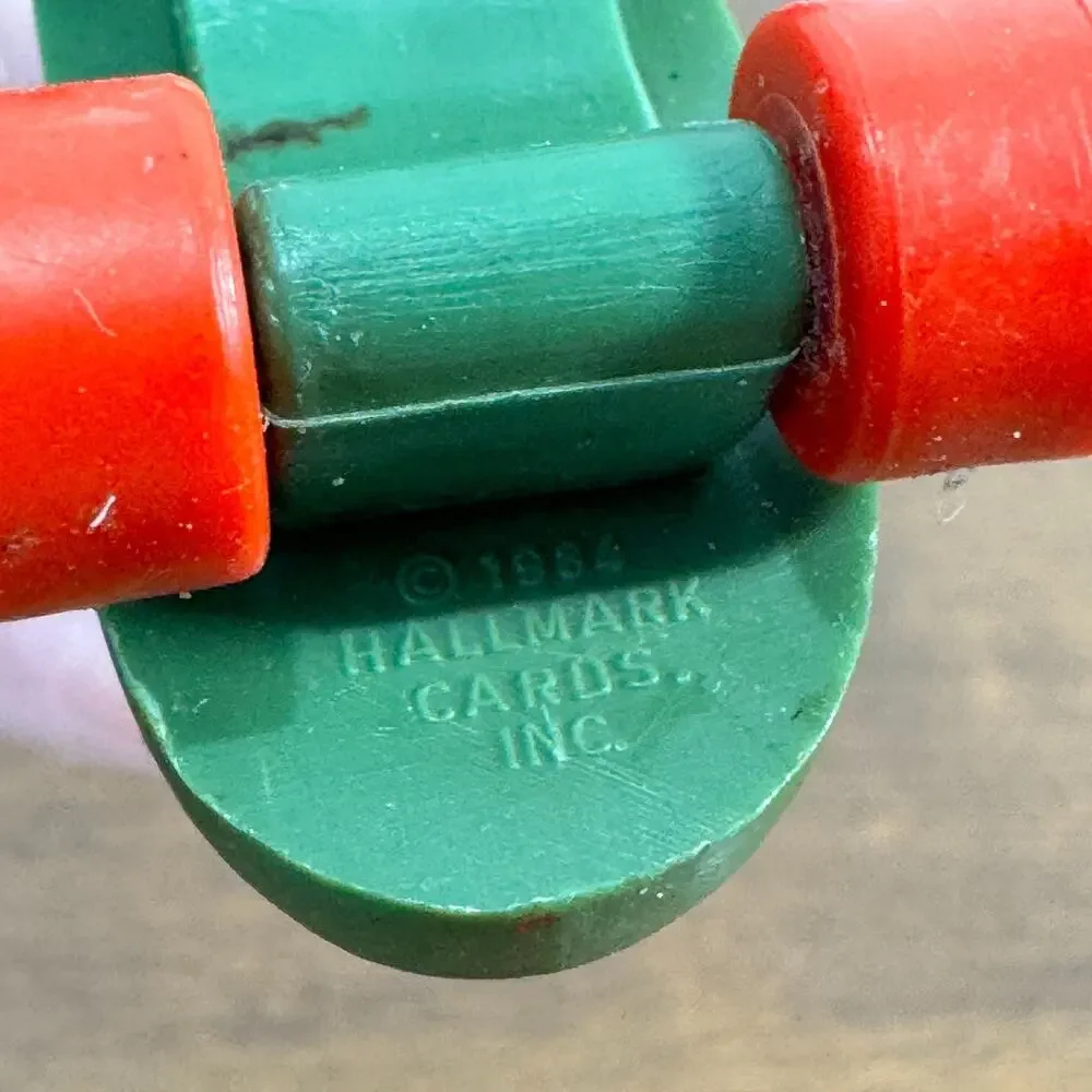 Hallmark Keepsake Ornament Roller Skating Rabbit Collectible Toy 1984 Vintage